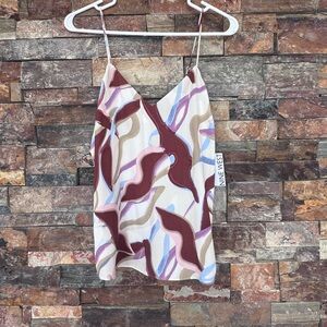 NWT Nine West Women's Multicolor Camisole Top